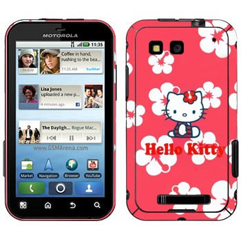   «Hello Kitty  »   Motorola MB525 Defy