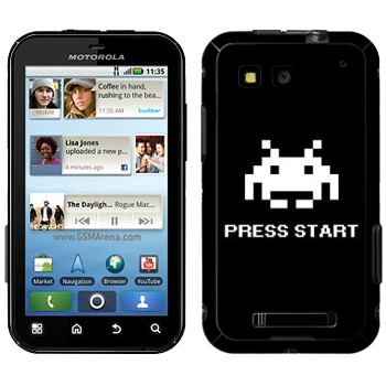   «8 - Press start»   Motorola MB525 Defy