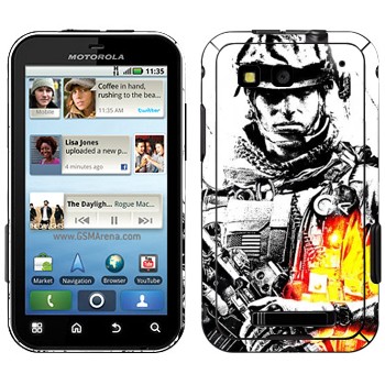   «Battlefield 3 - »   Motorola MB525 Defy