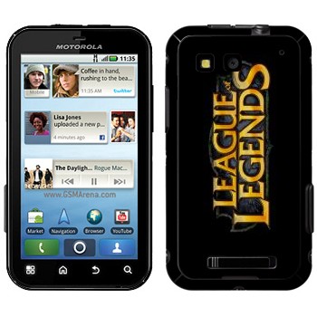   «League of Legends  »   Motorola MB525 Defy