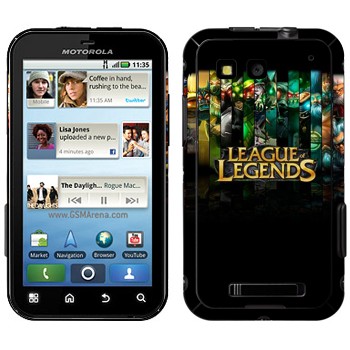   «League of Legends »   Motorola MB525 Defy