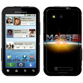   «Mass effect »   Motorola MB525 Defy