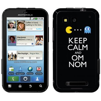   «Pacman - om nom nom»   Motorola MB525 Defy