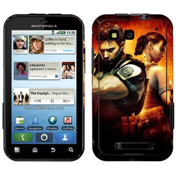   «Resident Evil »   Motorola MB525 Defy