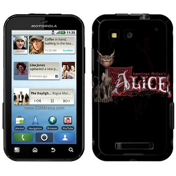   «  - American McGees Alice»   Motorola MB525 Defy