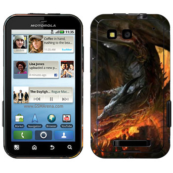   «Drakensang fire»   Motorola MB525 Defy