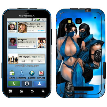   «Mortal Kombat  »   Motorola MB525 Defy