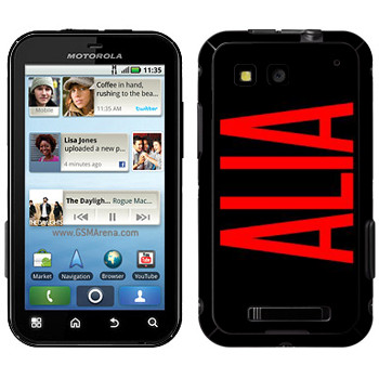   «Alia»   Motorola MB525 Defy