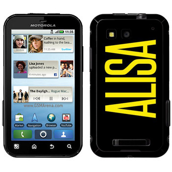   «Alisa»   Motorola MB525 Defy