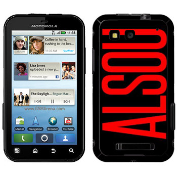   «Alsou»   Motorola MB525 Defy