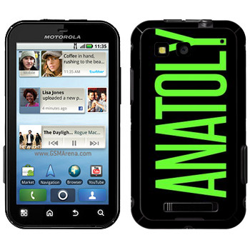   «Anatoly»   Motorola MB525 Defy