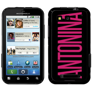   «Antonina»   Motorola MB525 Defy