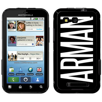   «Arman»   Motorola MB525 Defy