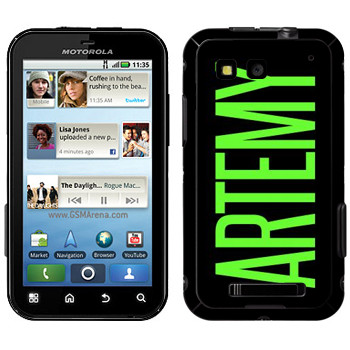   «Artemy»   Motorola MB525 Defy