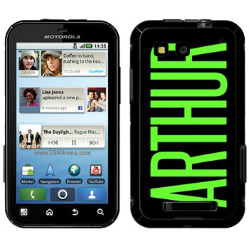   «Arthur»   Motorola MB525 Defy