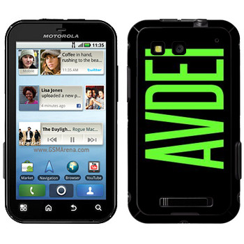   «Avdei»   Motorola MB525 Defy