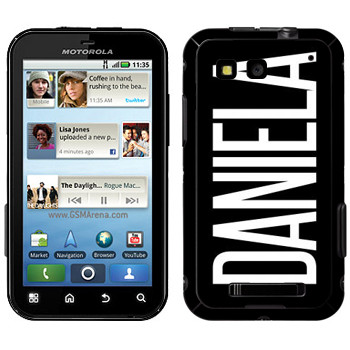   «Daniela»   Motorola MB525 Defy