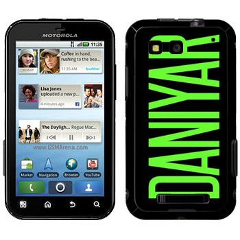   «Daniyar»   Motorola MB525 Defy