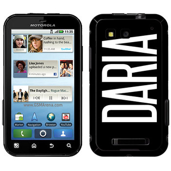   «Daria»   Motorola MB525 Defy
