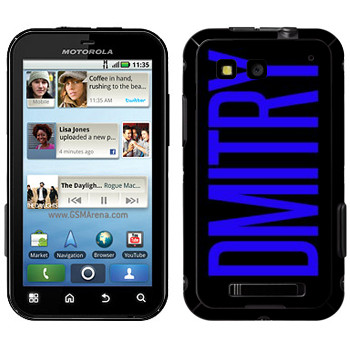   «Dmitry»   Motorola MB525 Defy