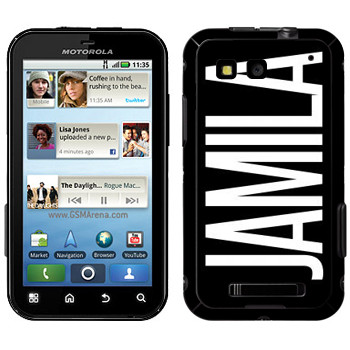   «Jamila»   Motorola MB525 Defy