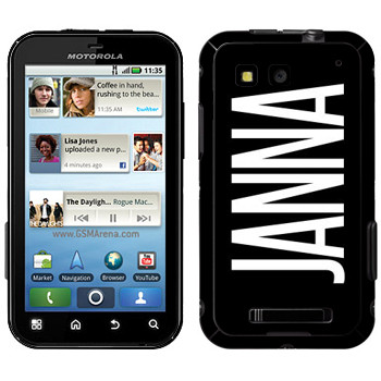   «Janna»   Motorola MB525 Defy