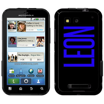  «Leon»   Motorola MB525 Defy