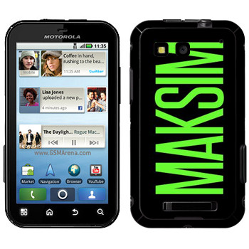   «Maksim»   Motorola MB525 Defy