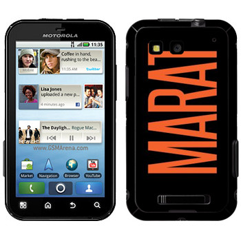   «Marat»   Motorola MB525 Defy