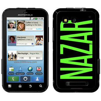   «Nazar»   Motorola MB525 Defy