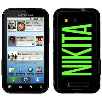   «Nikita»   Motorola MB525 Defy