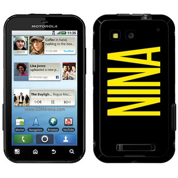   «Nina»   Motorola MB525 Defy