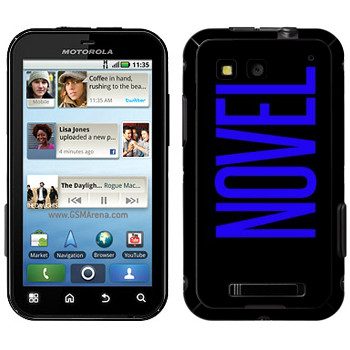   «Novel»   Motorola MB525 Defy