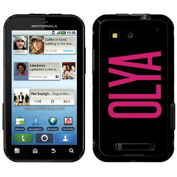   «Olya»   Motorola MB525 Defy