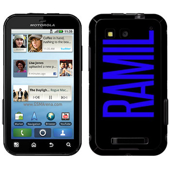   «Ramil»   Motorola MB525 Defy