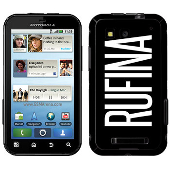   «Rufina»   Motorola MB525 Defy
