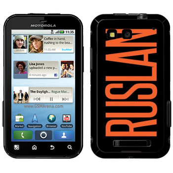   «Ruslan»   Motorola MB525 Defy