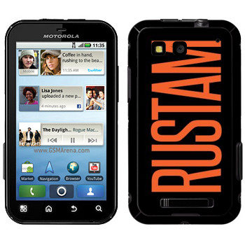   «Rustam»   Motorola MB525 Defy