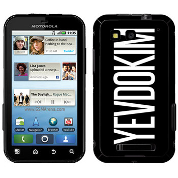   «Yevdokim»   Motorola MB525 Defy