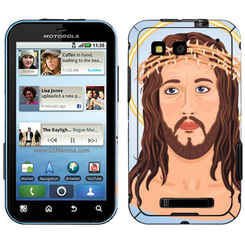   «Jesus head»   Motorola MB525 Defy