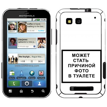   «iPhone      »   Motorola MB525 Defy