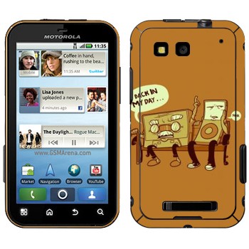   «-  iPod  »   Motorola MB525 Defy