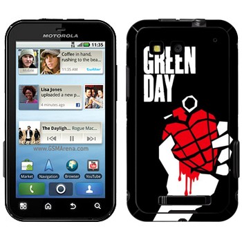   « Green Day»   Motorola MB525 Defy