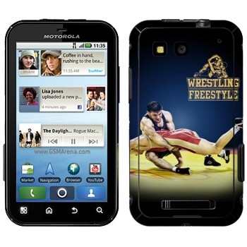   «Wrestling freestyle»   Motorola MB525 Defy