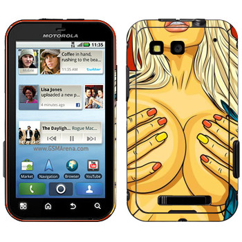   «Sexy girl»   Motorola MB525 Defy