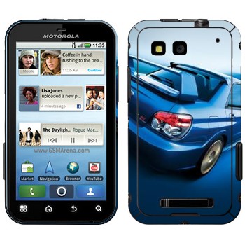   «Subaru Impreza WRX»   Motorola MB525 Defy
