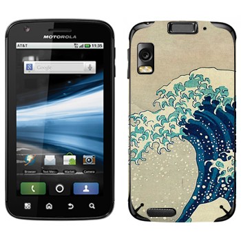   «The Great Wave off Kanagawa - by Hokusai»   Motorola MB860 Atrix 4G