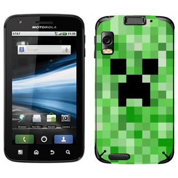   «Creeper face - Minecraft»   Motorola MB860 Atrix 4G