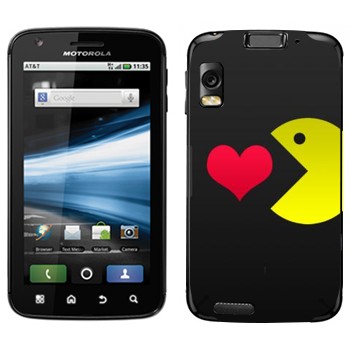   «I love Pacman»   Motorola MB860 Atrix 4G