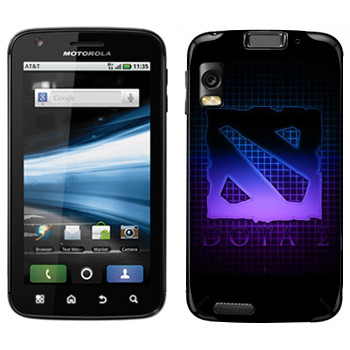   «Dota violet logo»   Motorola MB860 Atrix 4G